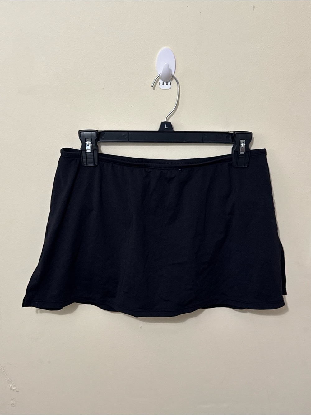Beach House Black Swim Mini Skirt